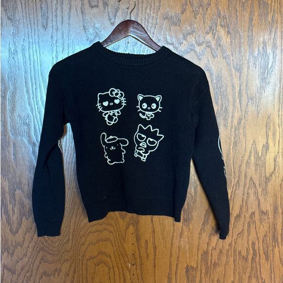 Forever 21 for Hello Kitty Other - Hello Kitty & Friends Sweater Forever 21 Kids Black Graphic Sanrio Size 13/14